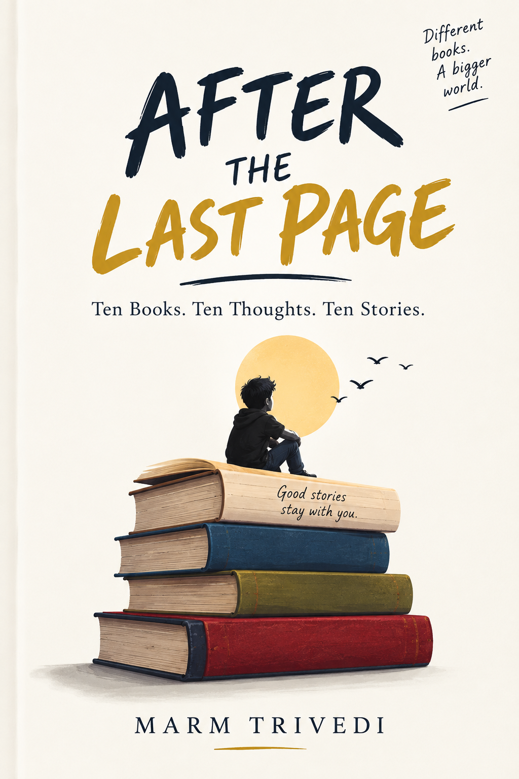 After the Last Page book cover by Marm Trivedi