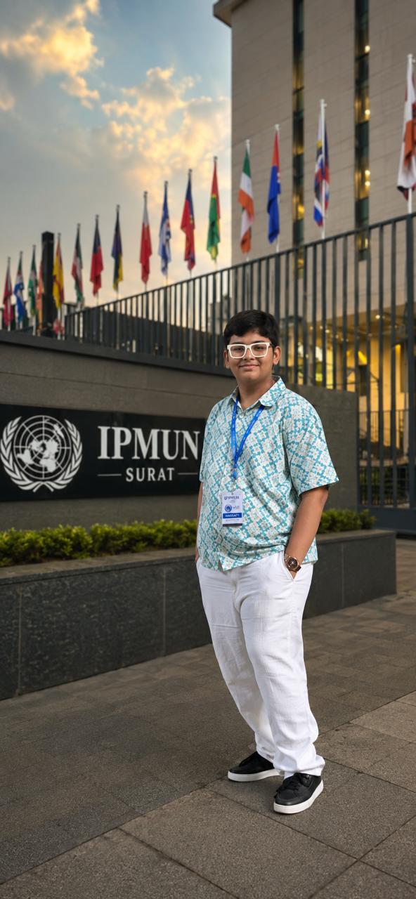 Marm's Albania delegate placard and MUN materials